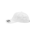 White - Side - Flexfit Unisex Adult Cotton Twill Low Profile Cap