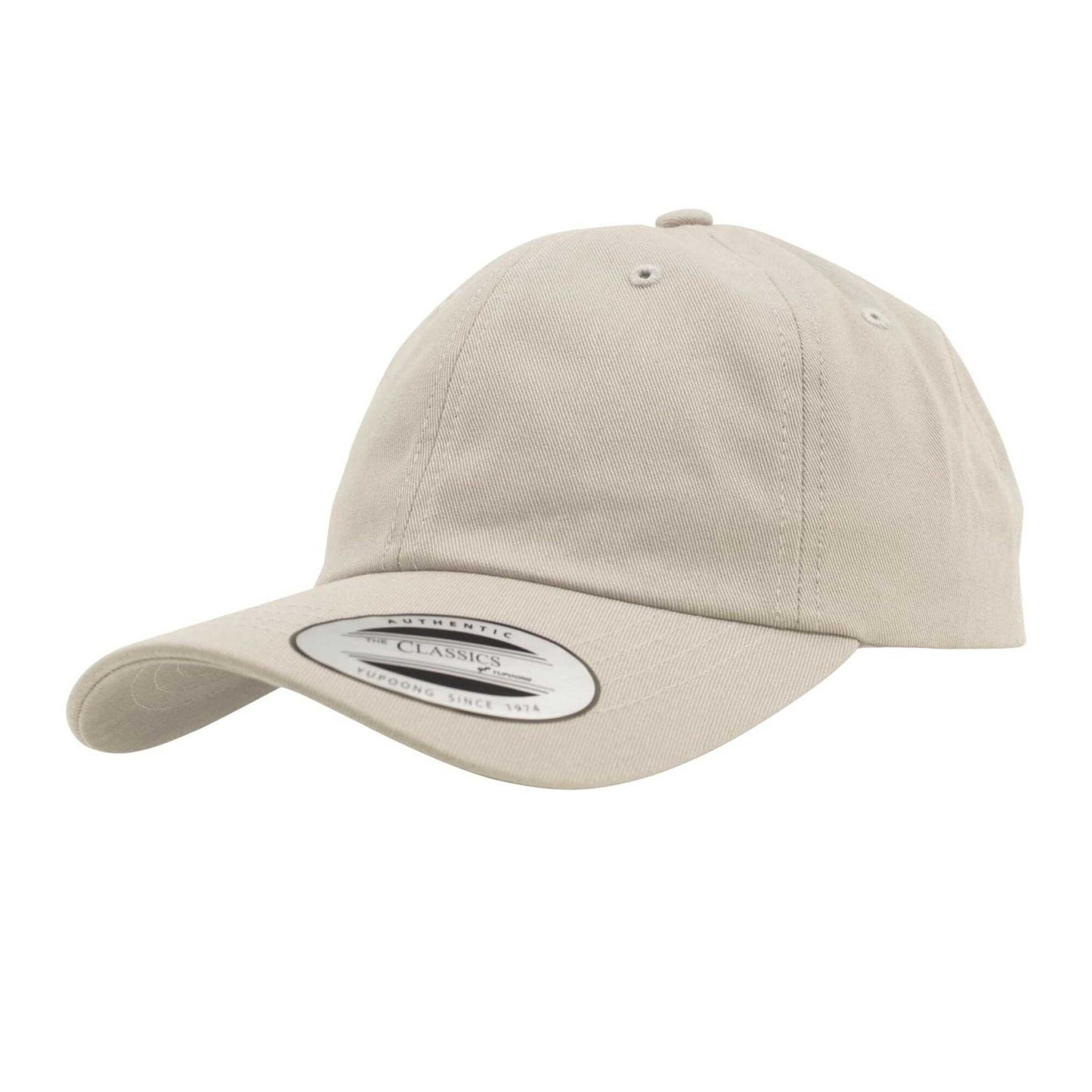 White - Pack Shot - Flexfit Unisex Adult Cotton Twill Low Profile Cap