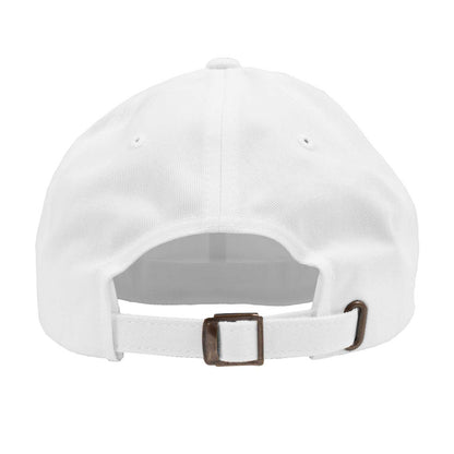 White - Back - Flexfit Unisex Adult Cotton Twill Low Profile Cap