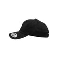 Black - Side - Flexfit Unisex Adult Cotton Twill Low Profile Cap