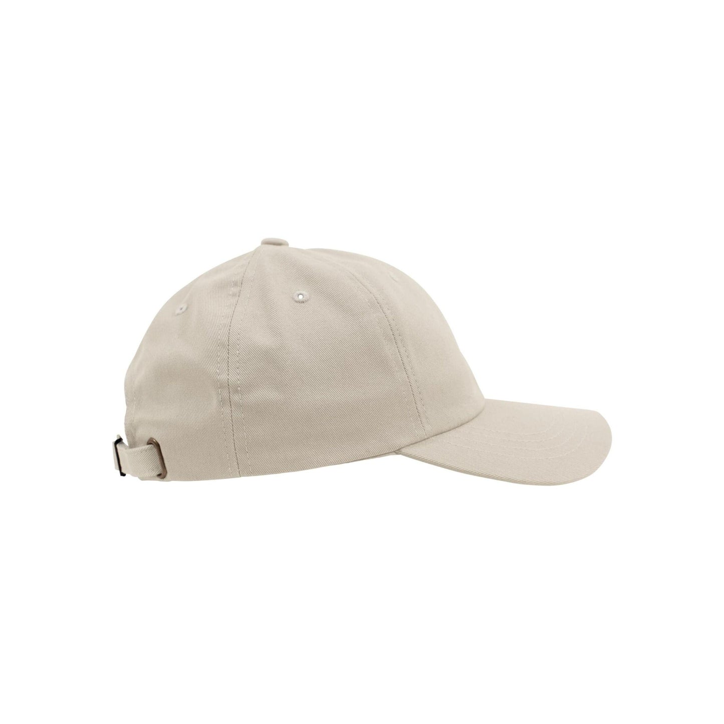 Stone - Close up - Flexfit Unisex Adult Cotton Twill Low Profile Cap