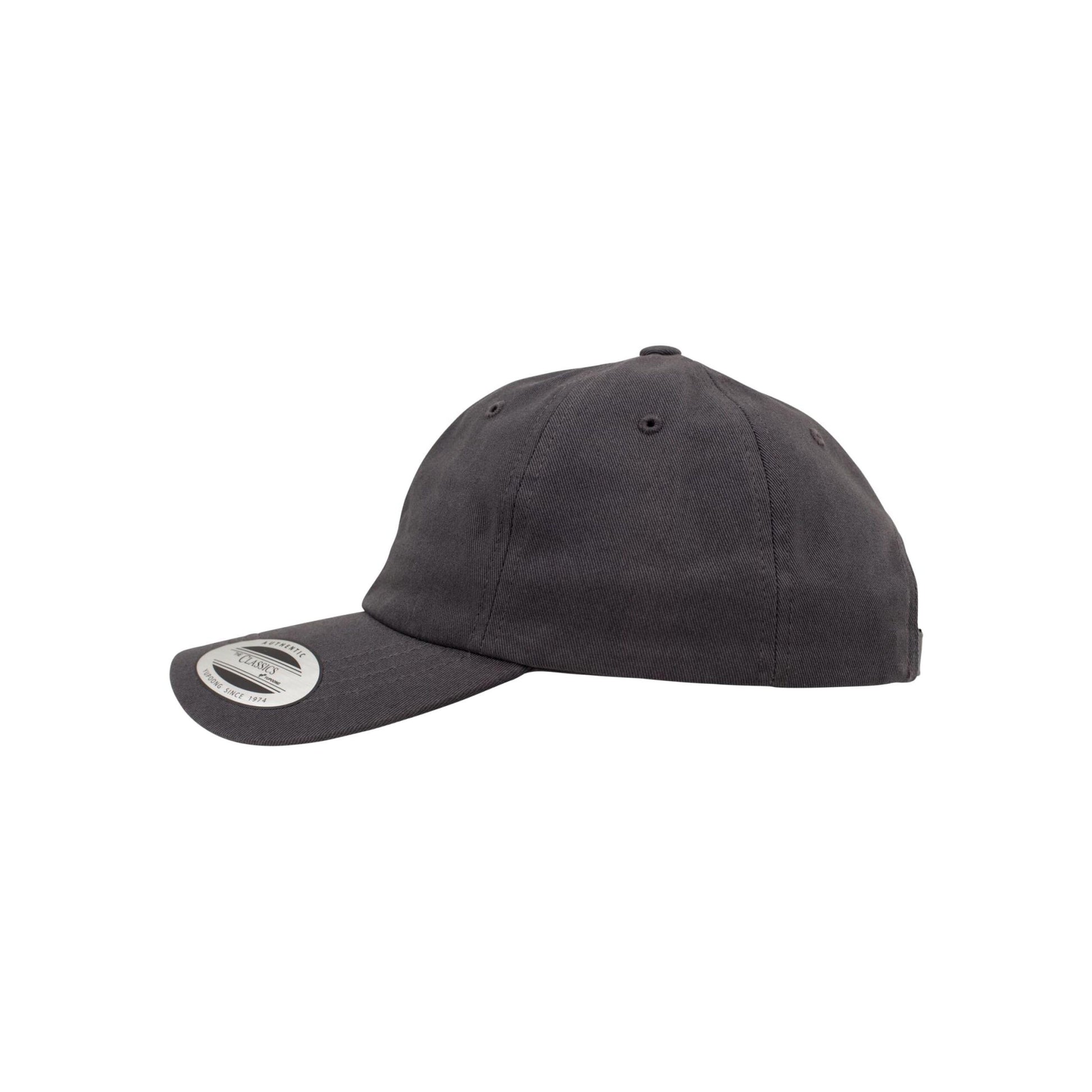 Dark Grey - Pack Shot - Flexfit Unisex Adult Cotton Twill Low Profile Cap