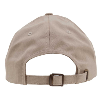 Khaki - Back - Flexfit Unisex Adult Cotton Twill Low Profile Cap