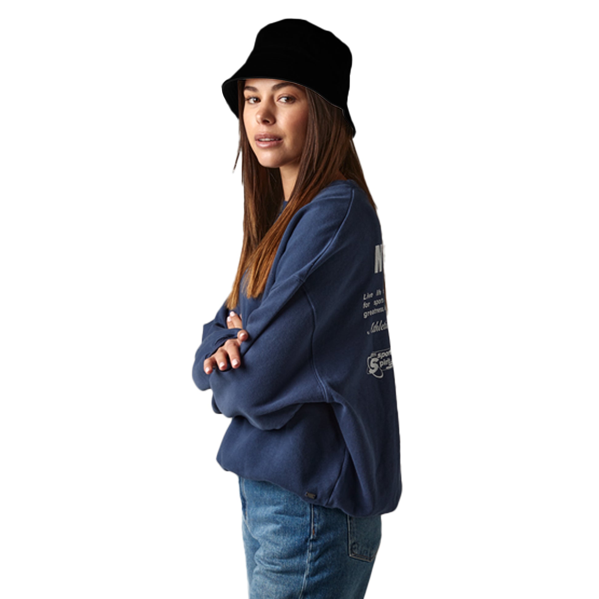 Black - Back - Beechfield Unisex Adult Bucket Hat