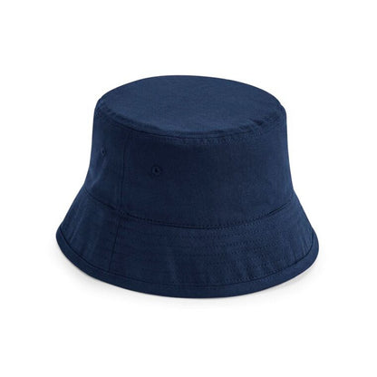 Navy Blue - Front - Beechfield Unisex Adult Bucket Hat