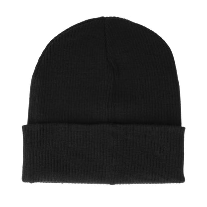 Black - Back - Beechfield Unisex Adult Slouch Beanie
