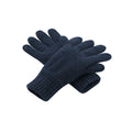 French Navy - Front - Beechfield Unisex Adult Classic Thinsulate Gloves