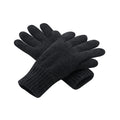 Black - Front - Beechfield Unisex Adult Classic Thinsulate Gloves