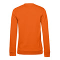 Pure Orange - Back - B&C Womens-Ladies Set-in Sweatshirt