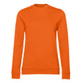 Pure Orange - Front - B&C Womens-Ladies Set-in Sweatshirt