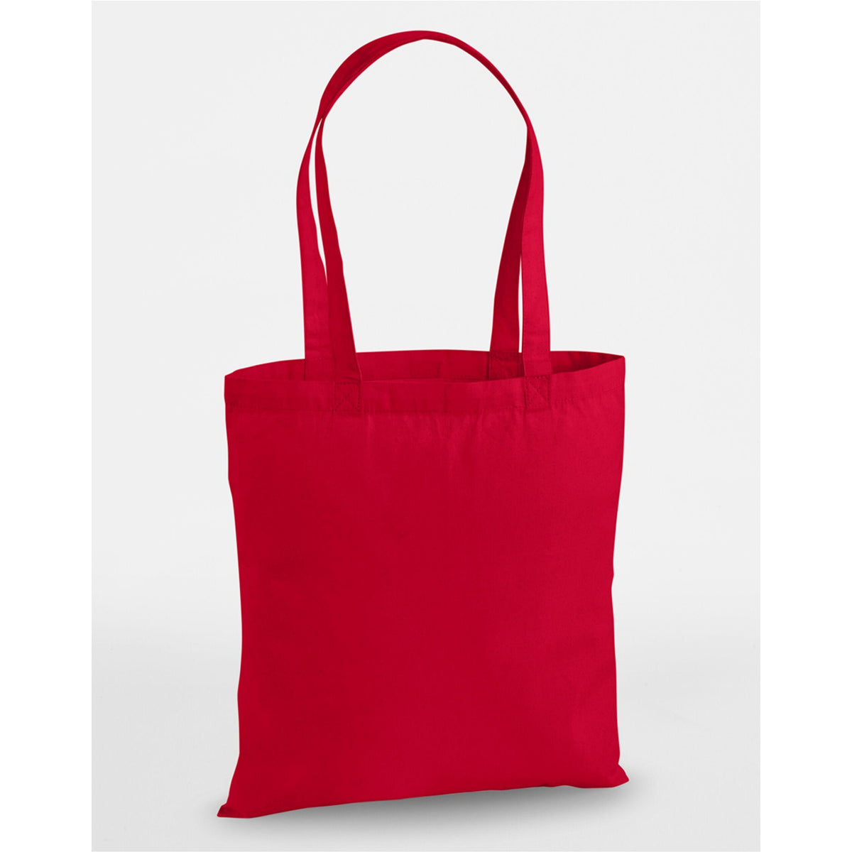 Classic Red - Back - Westford Mill Premium Cotton Tote