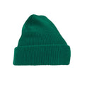 Bottle Green - Front - Beechfield Unisex Adult Heritage Beanie