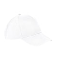 White - Front - Beechfield Unisex Adult Ultimate 6 Panel Cap