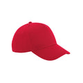 Classic Red - Front - Beechfield Unisex Adult Ultimate 6 Panel Cap