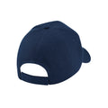 French Navy - Back - Beechfield Unisex Adult Ultimate 6 Panel Cap