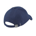 French Navy - Back - Beechfield Unisex Adult Heavy Brushed Cotton Low Profile Cap