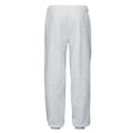Heather Grey - Back - Fruit of the Loom Mens Premium Elasticated Cuff Jogging Bottoms