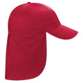 Classic Red - Front - Beechfield Childrens-Kids Legionnaire Hat
