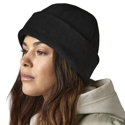 Black - Back - Beechfield Unisex Adult Summit SupaFleece Beanie