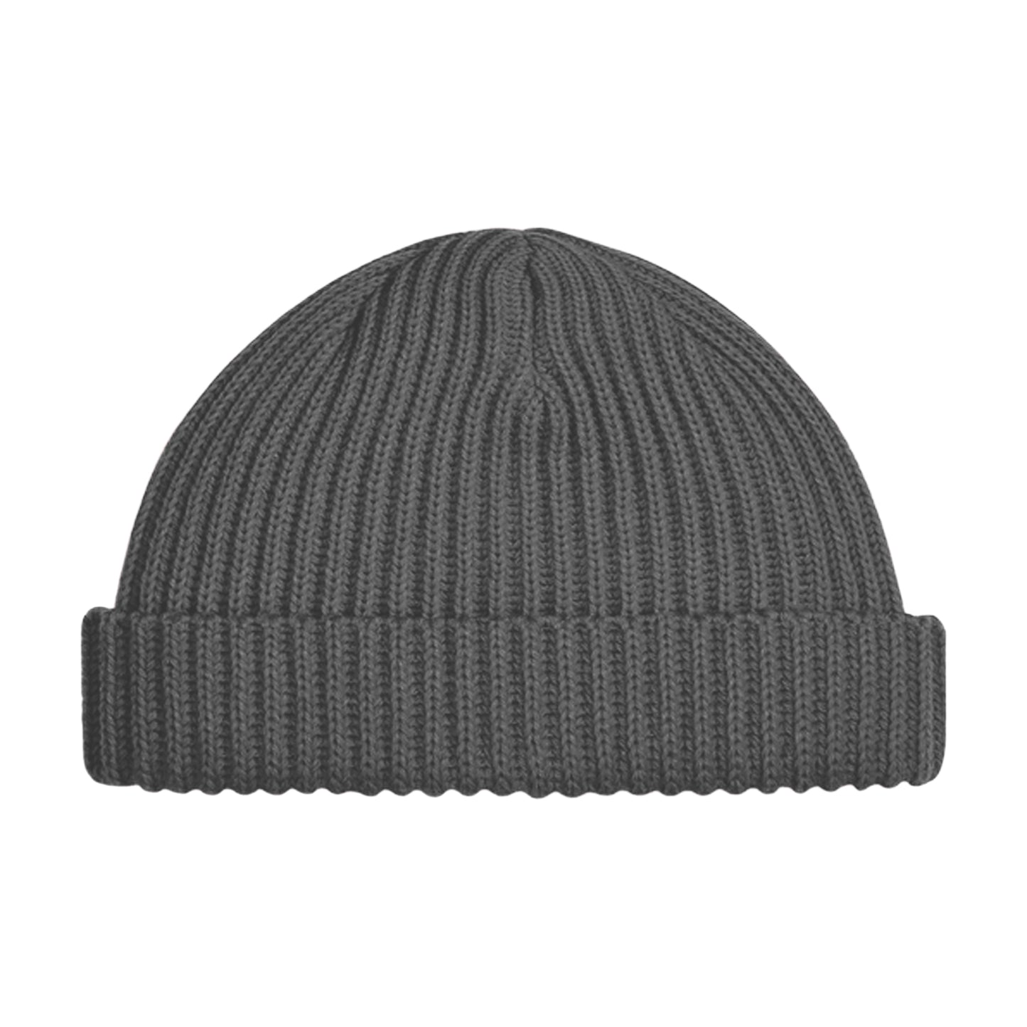 Smoke - Back - Beechfield Unisex Adult Trawler Beanie