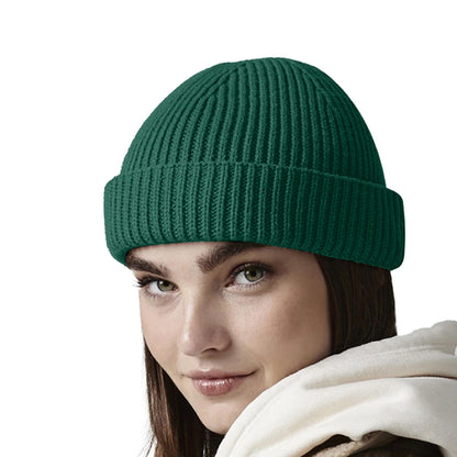 Bottle Green - Lifestyle - Beechfield Unisex Adult Trawler Beanie