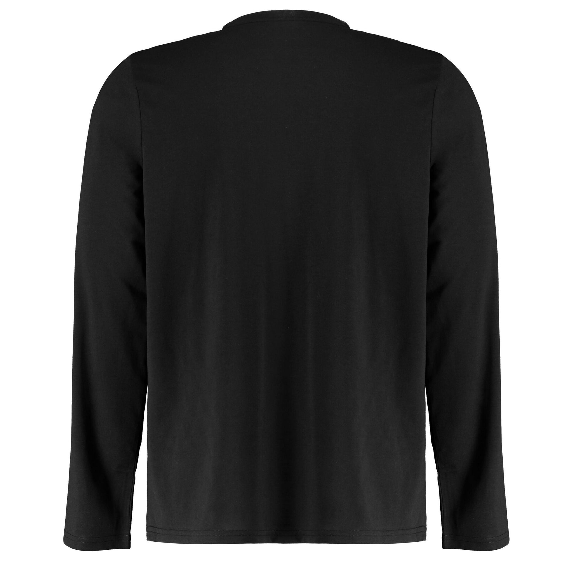 Black - Back - Kustom Kit Mens Long-Sleeved T-Shirt