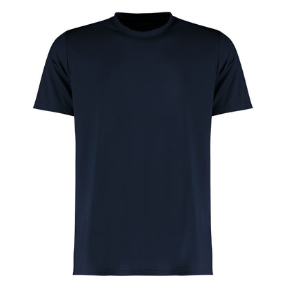 Navy Blue - Front - Kustom Kit Mens Cooltex Plus Moisture Wicking T-Shirt