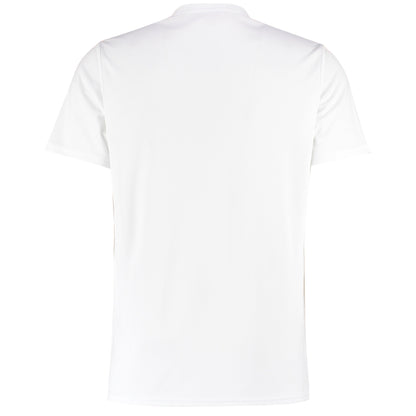 White - Back - Kustom Kit Mens Cooltex Plus Moisture Wicking T-Shirt