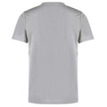 Heather Grey - Back - Kustom Kit Mens Cooltex Plus Moisture Wicking T-Shirt