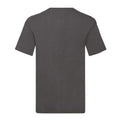 Light Graphite - Back - Fruit of the Loom Mens Original Plain V Neck T-Shirt