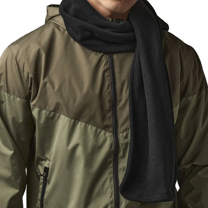 Black - Back - Beechfield Unisex Adult Geneva Suprafleece Scarf