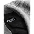 Heather Grey - Back - Beechfield Unisex Adult Thinsulate Beanie