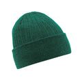 Bottle Green - Front - Beechfield Unisex Adult Thinsulate Beanie