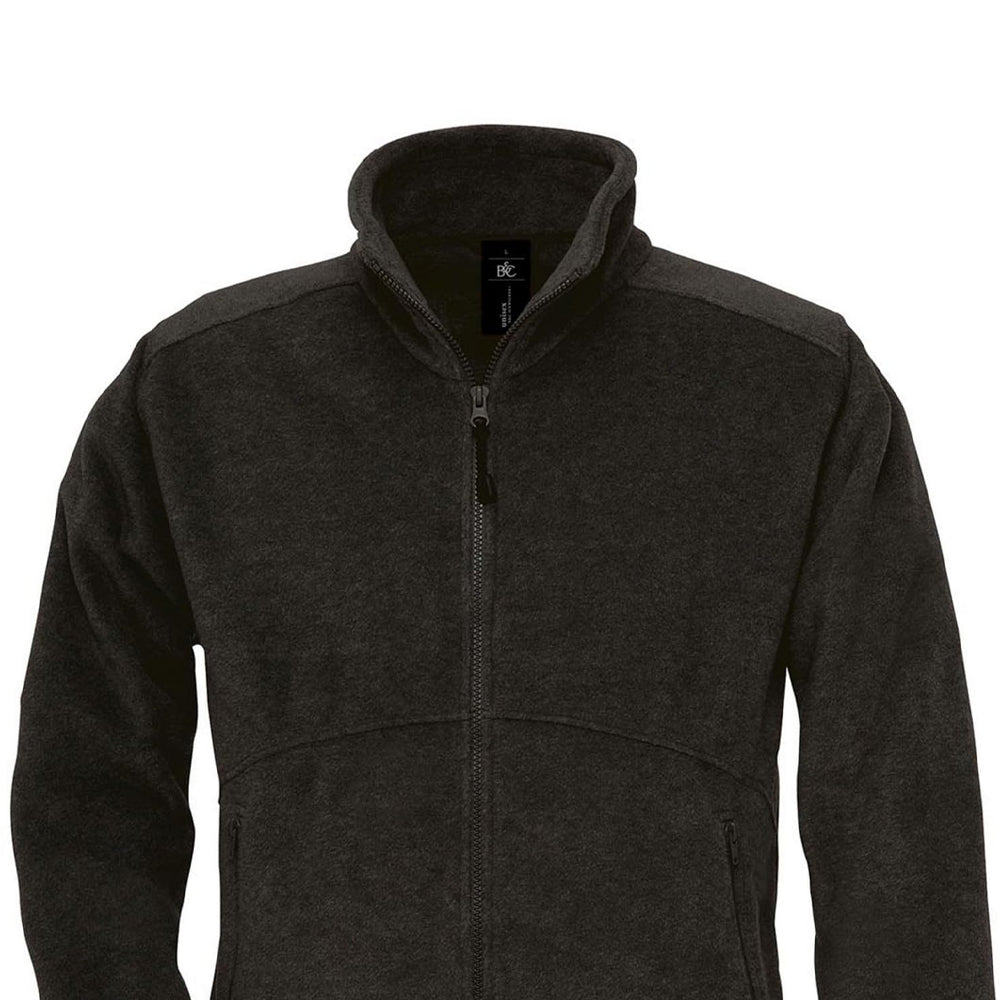 Black - Back - B&C Unisex Adult Icewalker+ Fleece Jacket