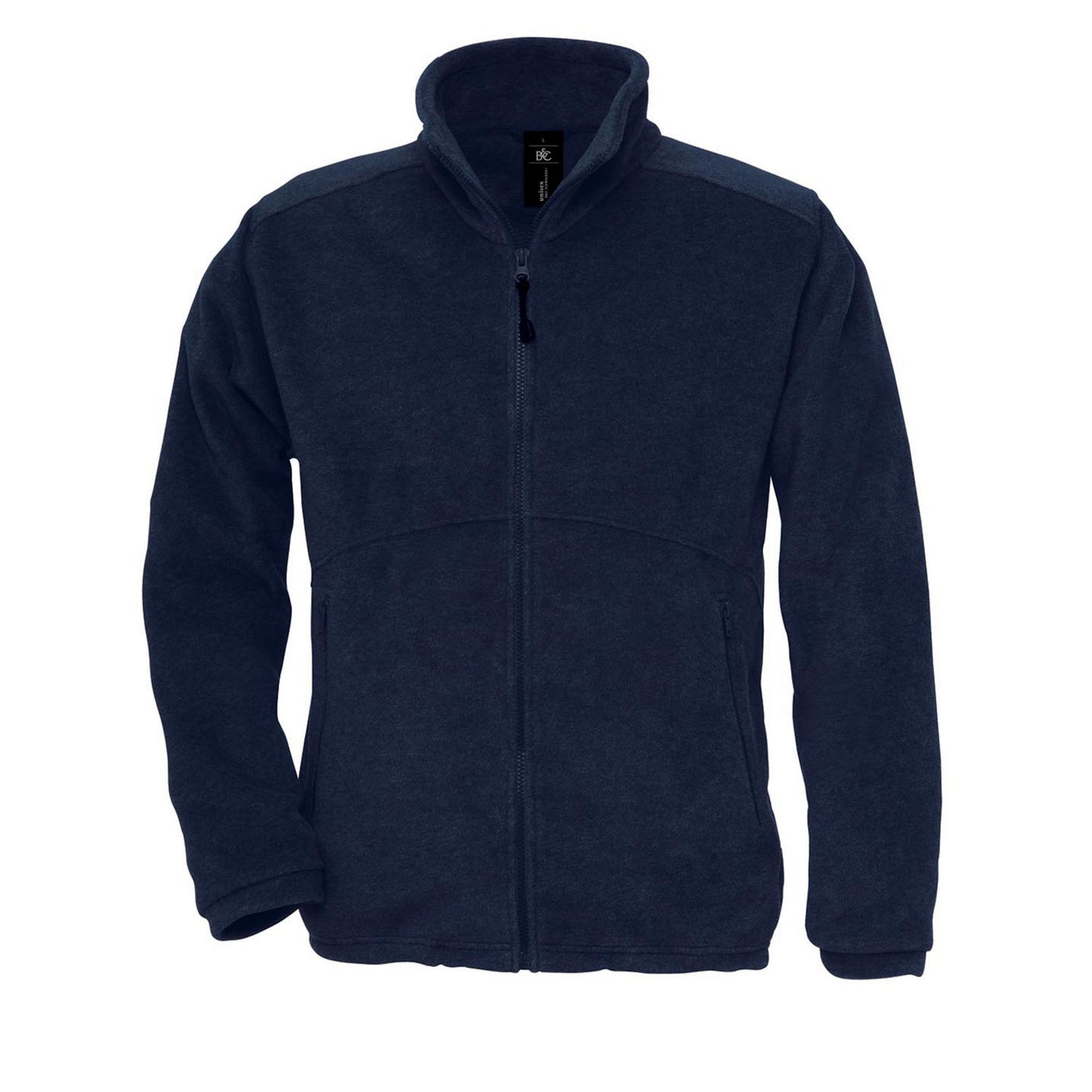 Navy Blue - Front - B&C Unisex Adult Icewalker+ Fleece Jacket