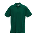 Bottle Green - Front - Russell Mens Ultimate Cotton Polo Shirt