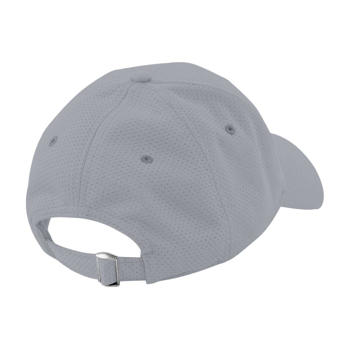 Light Grey - Back - Beechfield Unisex Adult Air-Mesh 6 Panel Baseball Cap