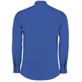 Royal Blue - Back - Kustom Kit Mens Poplin Tailored Long-Sleeved Formal Shirt