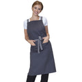 Storm Grey - Front - Dennys Cross Back Full Apron