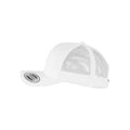 White - Close up - Flexfit Unisex Adult Retro Trucker Cap