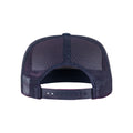 Navy - Back - Flexfit Unisex Adult Retro Trucker Cap