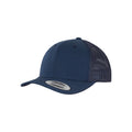 Navy - Side - Flexfit Unisex Adult Retro Trucker Cap