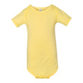Yellow - Front - Bella + Canvas Baby Jersey Short-Sleeved Bodysuit