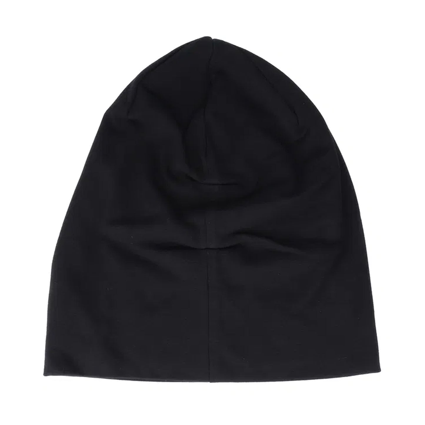 Black - Back - Beechfield Unisex Adult Hemsedal Cotton Slouch Beanie