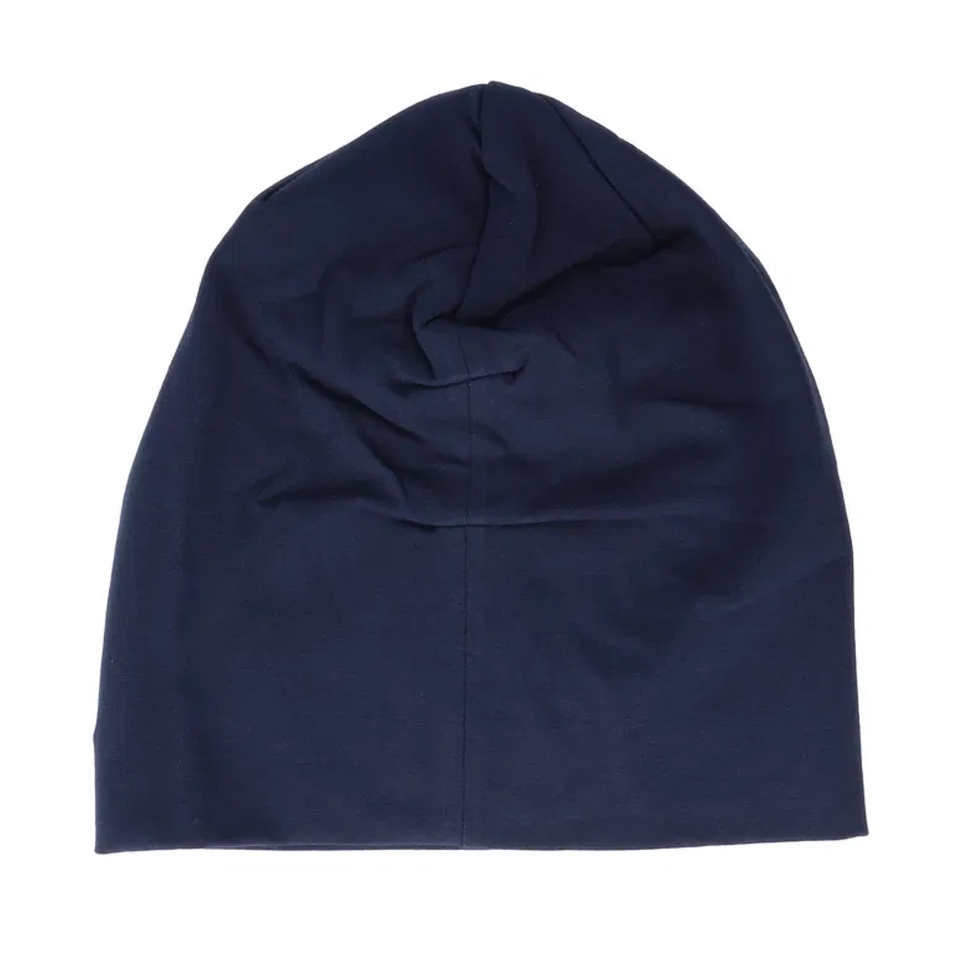 French Navy - Back - Beechfield Unisex Adult Hemsedal Cotton Slouch Beanie