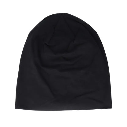 Black - Front - Beechfield Unisex Adult Hemsedal Cotton Slouch Beanie