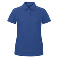Royal Blue - Front - B&C Womens-Ladies ID.001 Piqué Polo Shirt