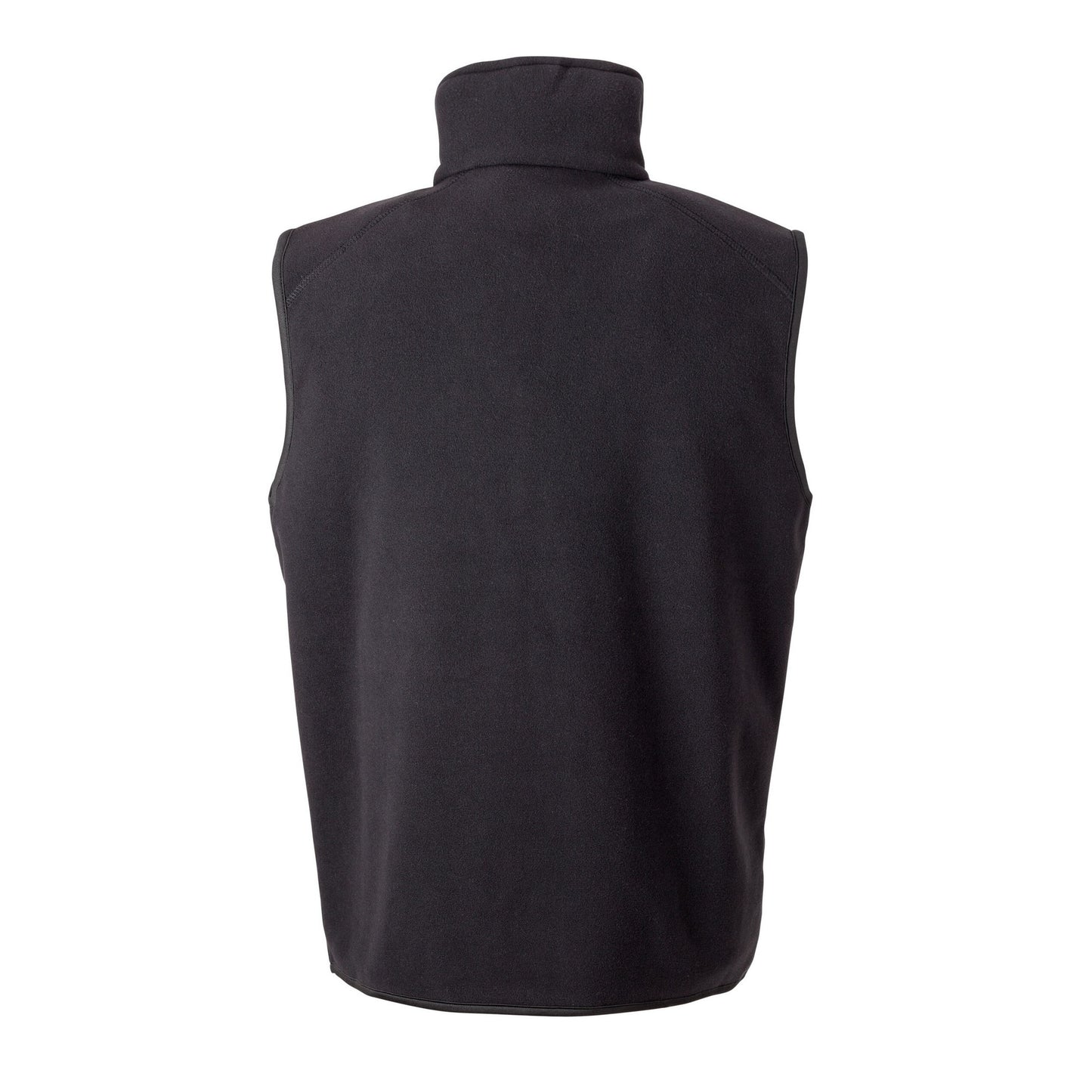 Black - Back - Result Core Unisex Adult Microfleece Gilet