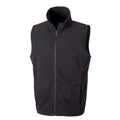 Black - Front - Result Core Unisex Adult Microfleece Gilet