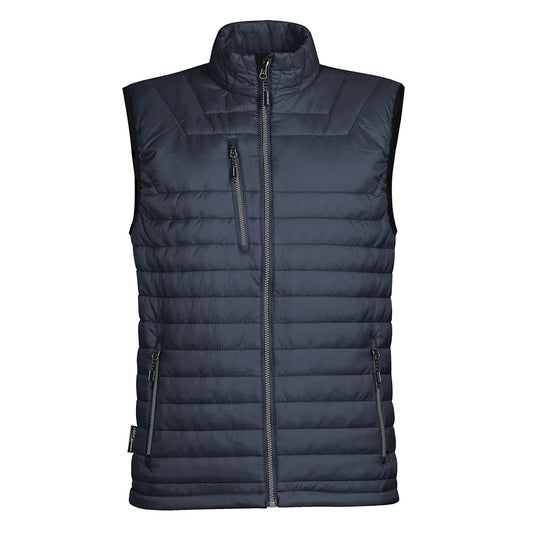 Navy-Charcoal - Front - Stormtech Mens Gravity Thermal Body Warmer